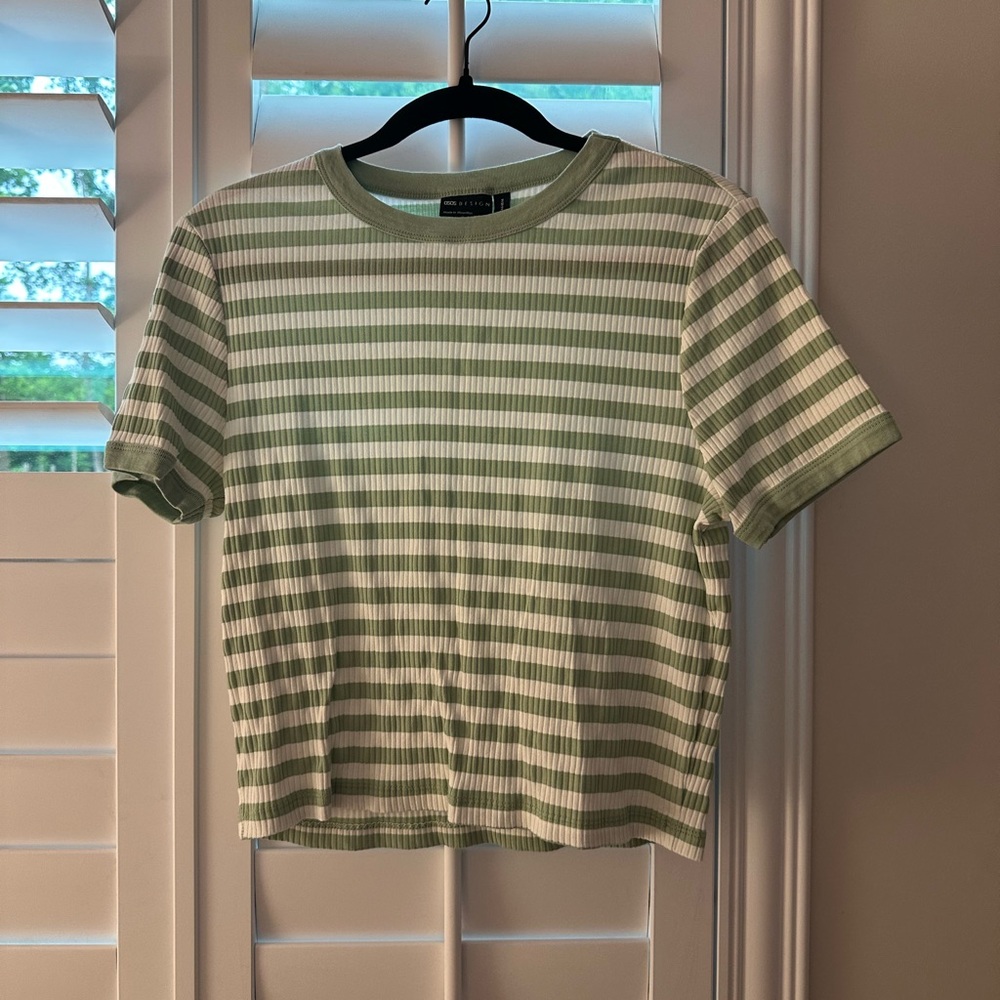 Striped Crop Top